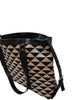 Hand Bag with Triangle Design