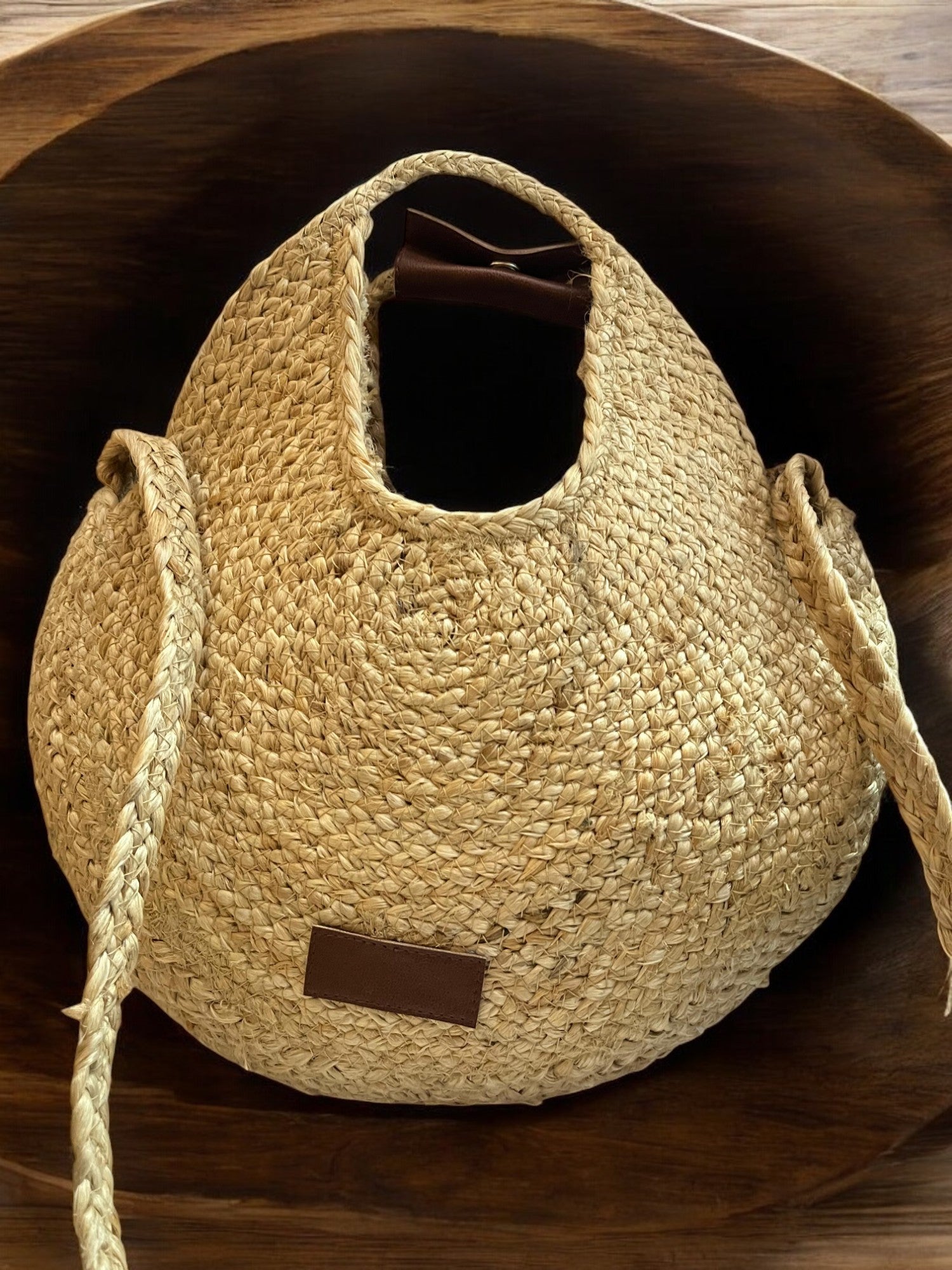 Round Jute Bag