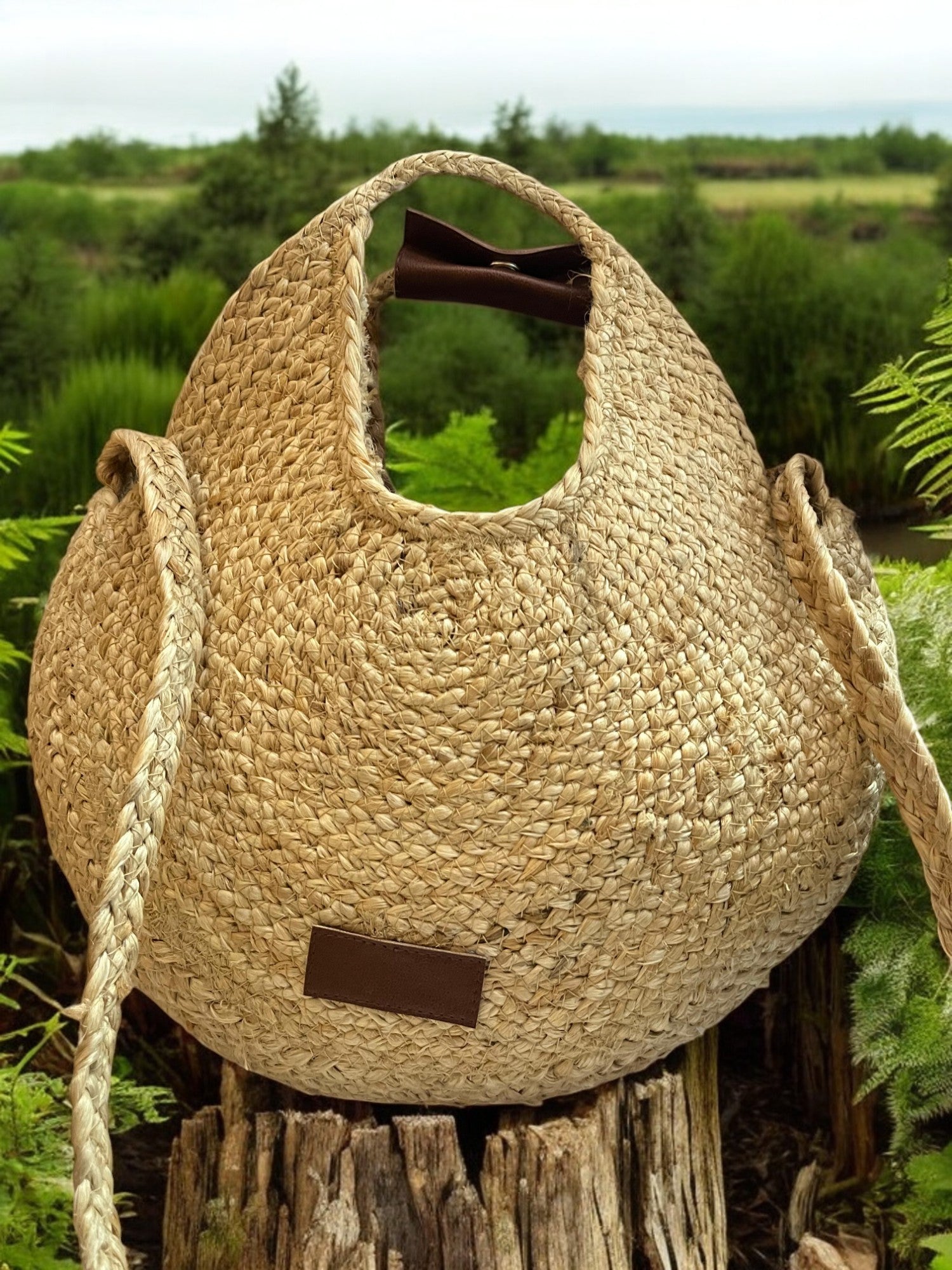 Round Jute Bag