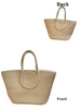 White Boat shape Tote Bag